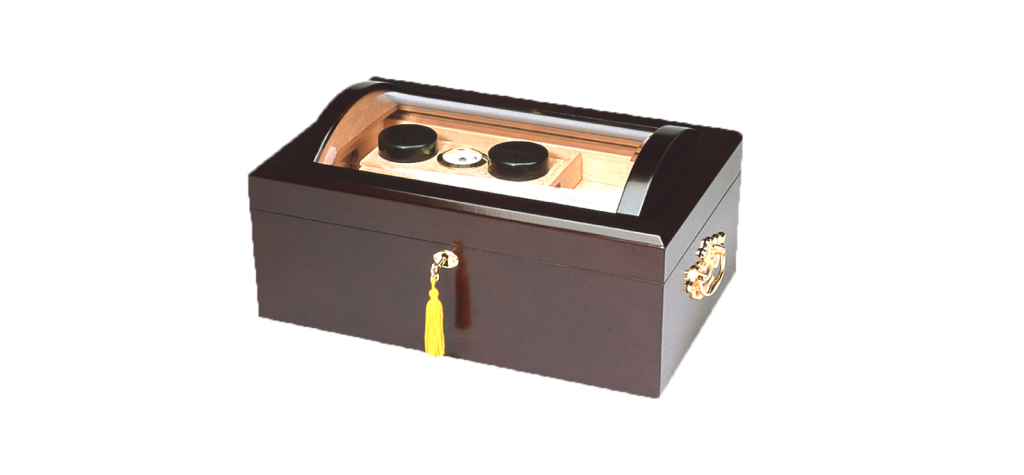 glass top humidor w background