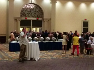 A photo of a buffet table at IPCPR 82 Opening Gala at the Venetian in Las Vegas.